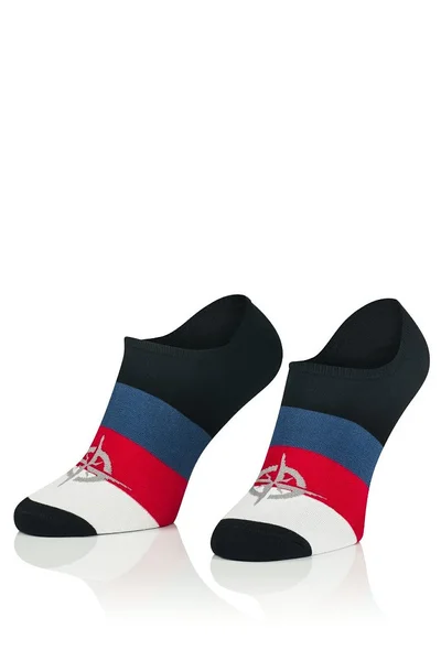 Pánské vzorované ponožky Intenso 5998QW Cotton 4B78