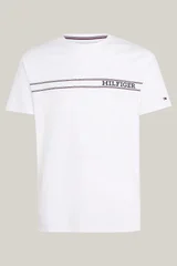 Stylové pánské tričko s monotypem Hilfiger