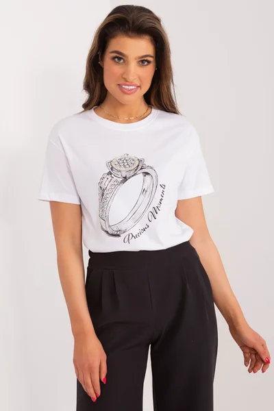 Klasické bílé tričko FPrice pro ženy