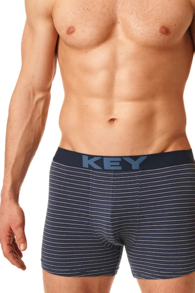 Pánské bavlněné boxerky Key Comfort