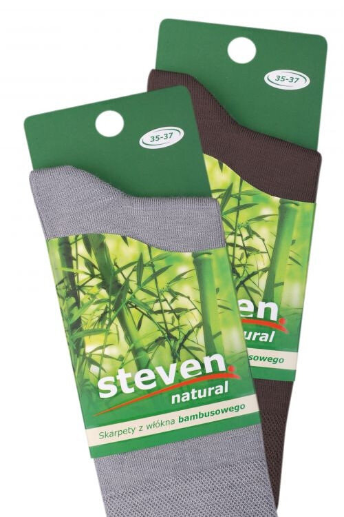 Ponožky Steven 6DA73, černá 44-46 i384_74081411