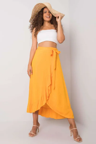 Dámská sukně TW SD BI 0L8 jasně oranžová FPrice