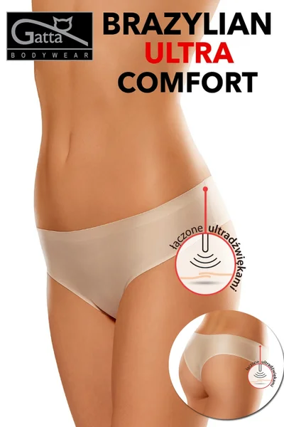 Dámské brazilky FL3G ultra comfort beige - Gatta