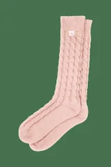 Růžové Hřejivé Ponožky Loungewear