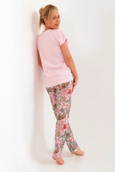 Květinové pyžamo pro ženy Cana