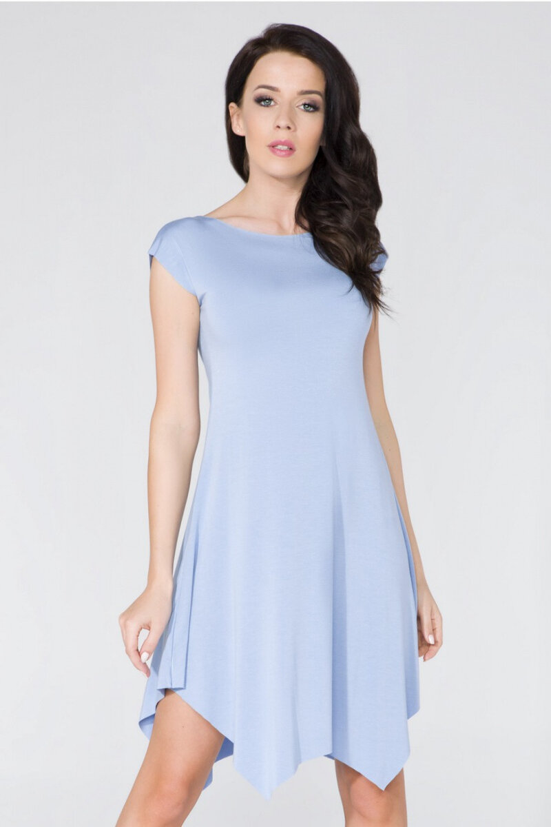 Dámské šaty 1I6 - Tessita Gemini, Modrá 38/M i10_P40063_1:29_2:830_