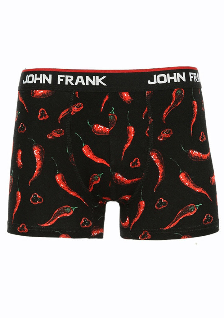 Boxerky pro muže John Frank O2820, černá L i321_15255-152328
