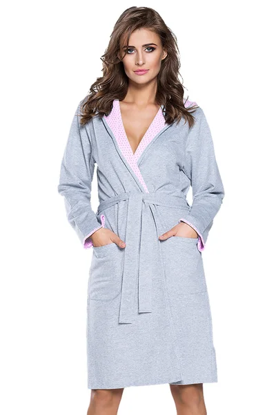 Růžové italské noční prádlo Comfort L pro ženy