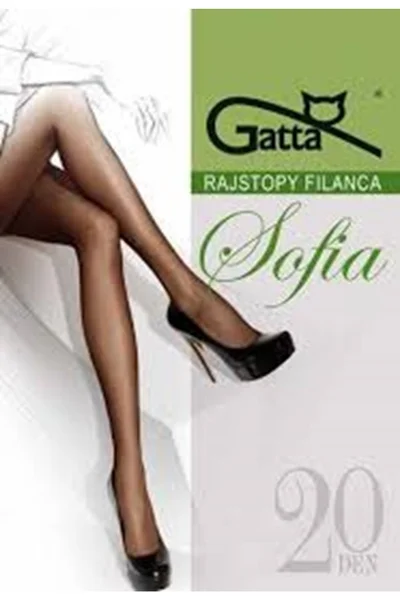 Dámské punčocháče Sofia grey - Gatta
