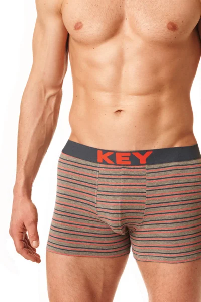 Pánské bavlněné boxerky Key Comfort