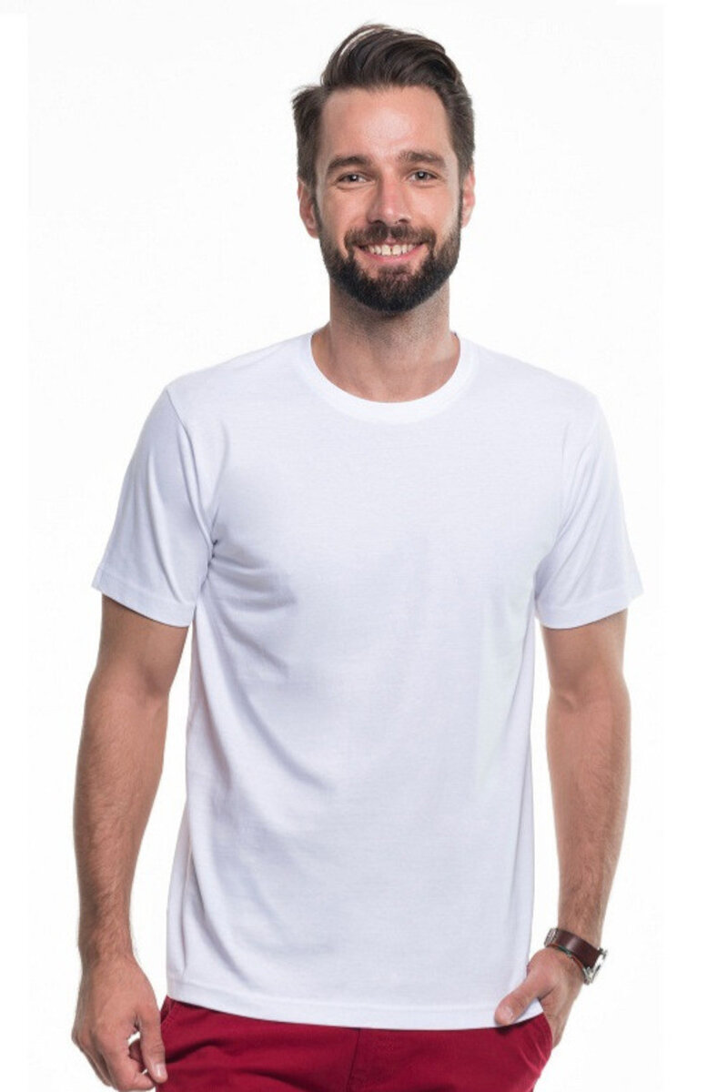 Pánské tričko premium 997V6R - PROMOSTARS, bílá S i170_21185-20-S