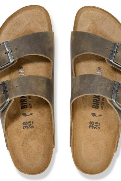 Pánské ergonomické žabky Birkenstock Arizona Khaki