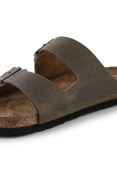 Pánské ergonomické žabky Birkenstock Arizona Khaki