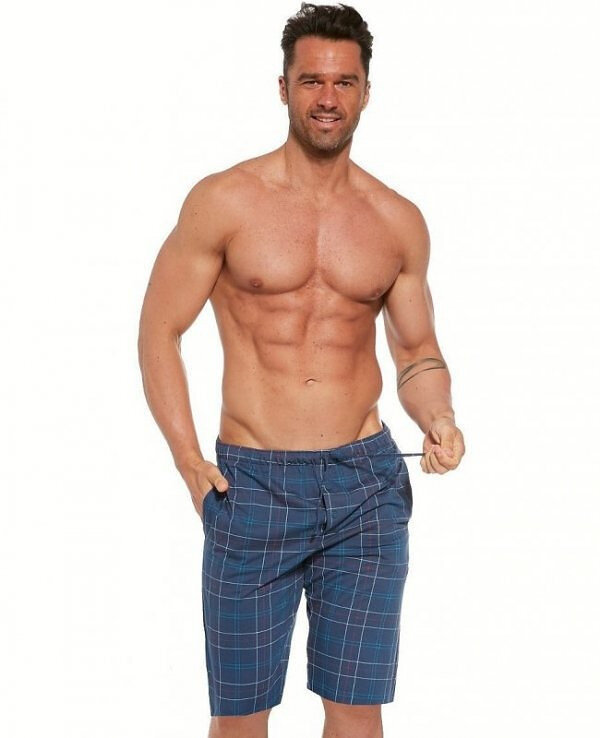 Krátké pyžamo pro muže Cornette 3-5XL, tmavě modrá 4XL i384_46338595