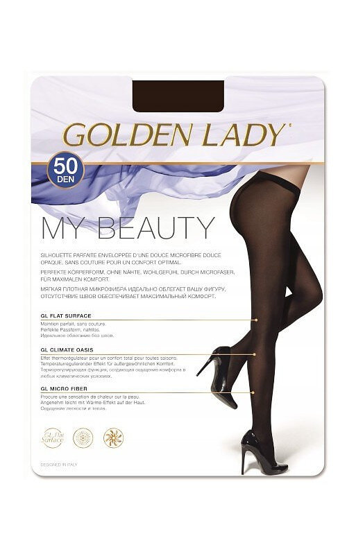 Dámské punčochové kalhoty Golden Lady My Beauty Q2T4O7 den, nero/černá 3-M i384_17945557