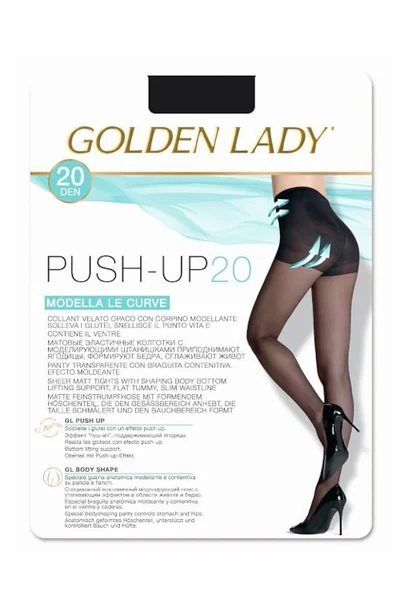 Dámské punčochové kalhoty Golden Lady Push-up 6Q5 den