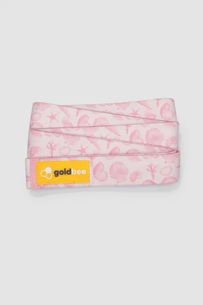 Textilní odporová guma dlouhá na cvičení- Rose Sea - GoldBee Gym Glamour