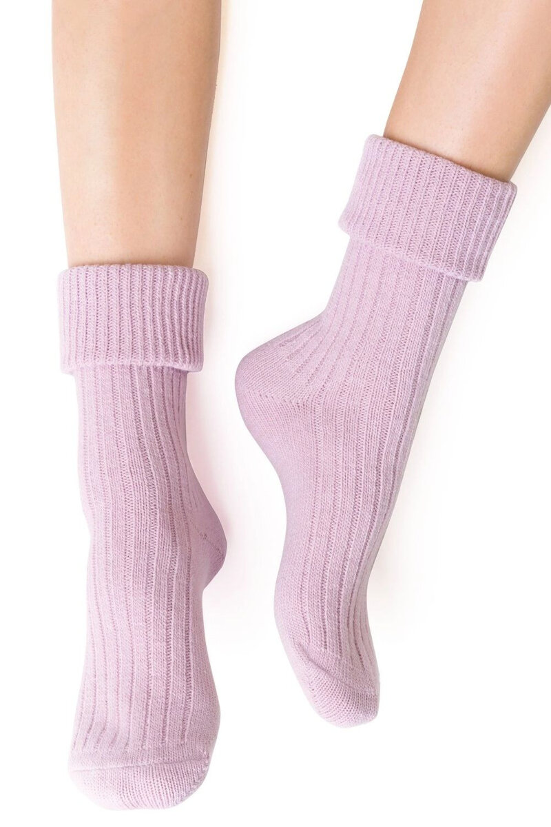 Vlněné dámské ponožky v lila od Stevena, lila 35/37 i41_81410_2:lila_3:35/37_