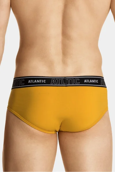 Stylové pánské žluté slipy Atlantic Yellow