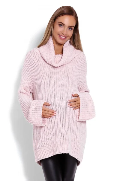 Dámský těhotenský svetr model 66857 PeeKaBoo