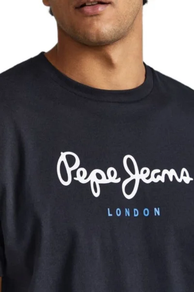 Pepe Jeans tričko pro muže s logem a krátkým rukávem