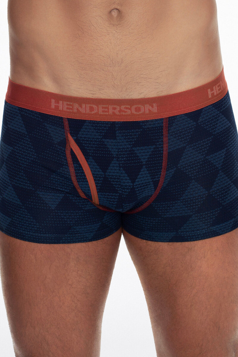 Komfortní boxerky pro muže DUO Flex Henderson, tmavě modrá L i170_41267-MLC-L