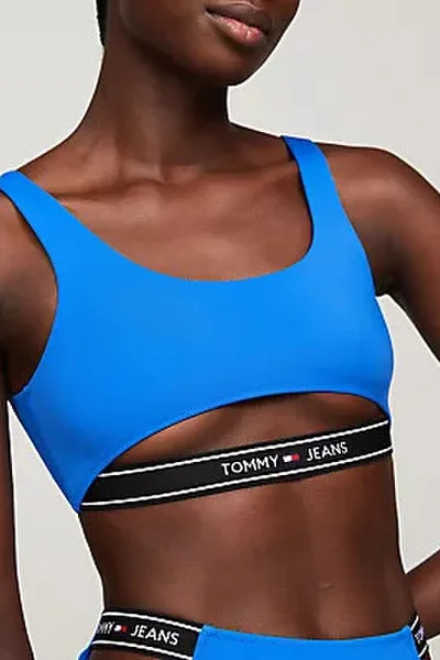 Dámské recyklované topy CUT OUT BRALETTE - Tommy Hilfiger