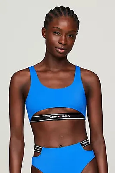 Dámské recyklované topy CUT OUT BRALETTE - Tommy Hilfiger