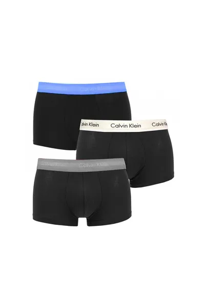 Boxerky pro muže 3pcs 23D1P CAZ černá - Calvin Klein