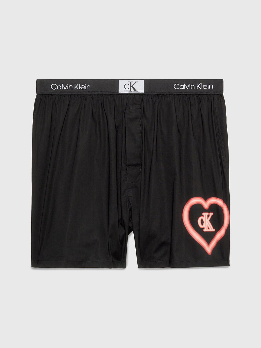Pánské trenýrky - černé s potiskem - Calvin Klein, M i10_P67043_2:91_