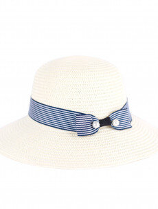 Dámský klobouk 30M2 - Art Of Polo, krémová-tm.modrá UNI i10_P56861_1:1697_2:443_