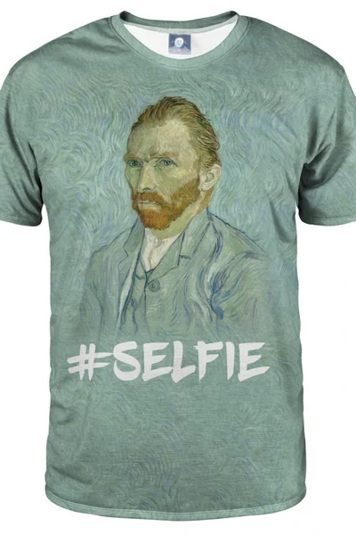 Dámské Selfie Gogh Tričko Zelené - Aloha From Deer