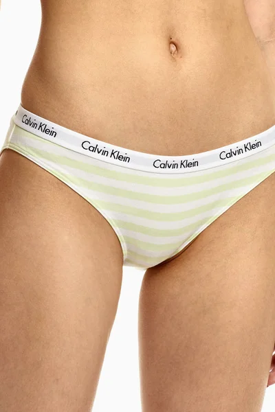 Dámské kalhotky IEW 5XE bílážlutá - Calvin Klein