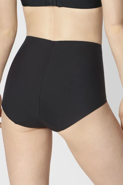 Dámské kalhotky Medium Shaping Series Highwaist Panty černé - Triumph