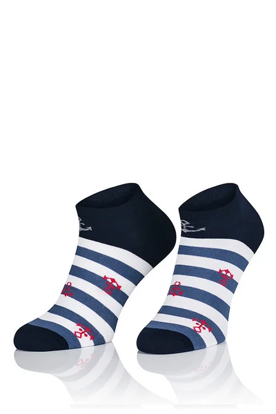Vzorované ponožky Intenso 7RC Cotton N3BO
