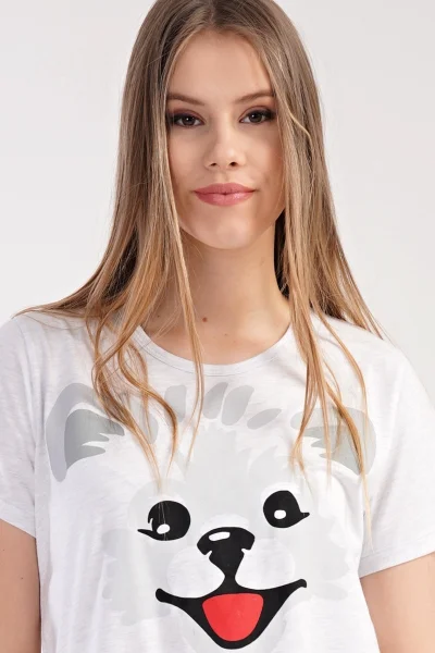 Košile s motivem štěněte Vienetta