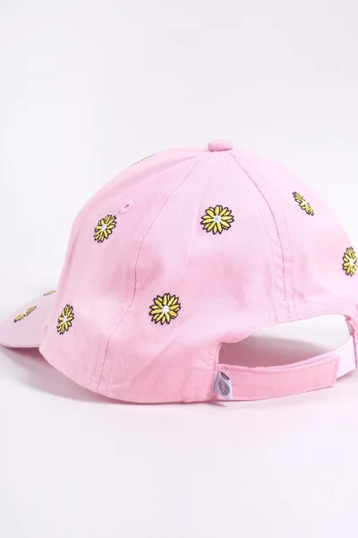 Dívčí letní klobouk s květinovým zdobením YO! Bloom