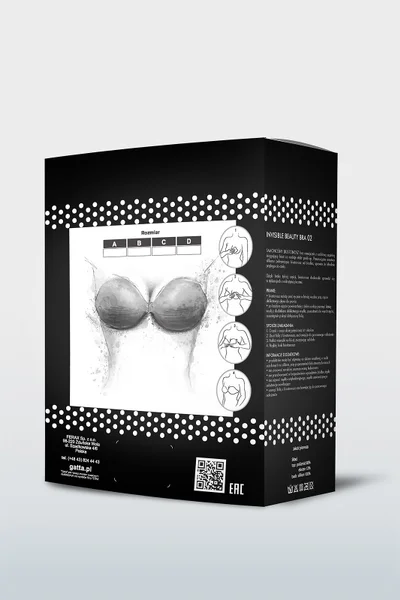 Samodržící podprsenka pro ženy Gatta 530V Invisible Beauty Bra 277