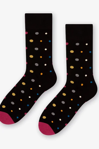 Ponožky Mix Dots G5FT Black - Více More