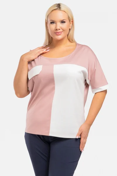 Stylová dámská halenka Teya Plus Size