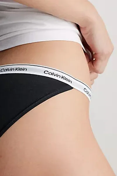 Dámské kalhotky STRING BIKINI 000QD5215EUB1 - Calvin Klein