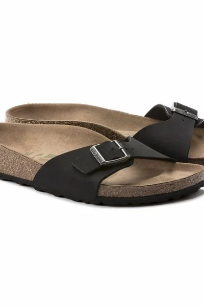 Veganské žabky Birkenstock Madrid z Birko-Flor® nubuku