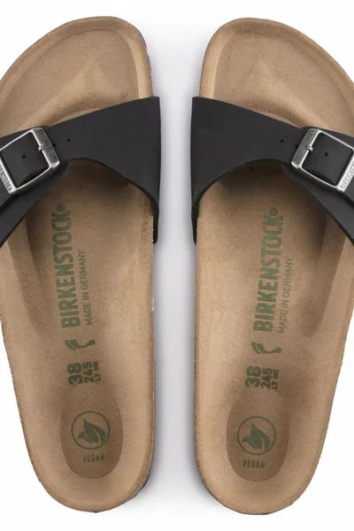 Veganské žabky Birkenstock Madrid z Birko-Flor® nubuku