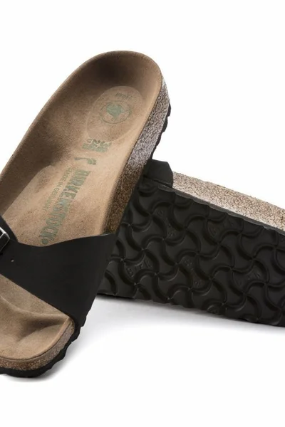 Veganské žabky Birkenstock Madrid z Birko-Flor® nubuku