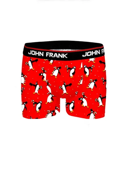 Vánoční limitované boxerky John Frank pro muže