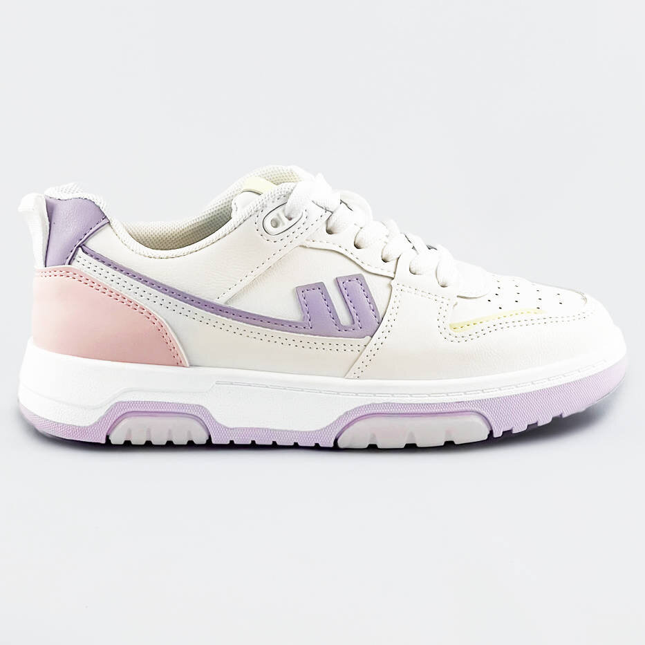 Bílo-fialové dámské sportovní boty 279YEG Mix Feel, odcienie różu XL (42) i392_20219-19