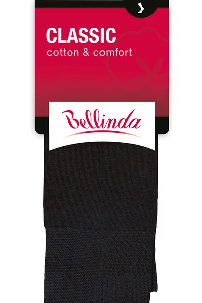 Pánské ponožky CLASSIC MEN SOCKS - BELLINDA - černá