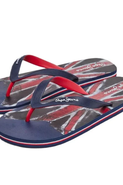 Pánské flip-flopy Pepe Jeans Hawi Life Union Jack