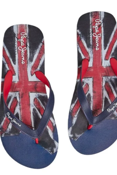 Pánské flip-flopy Pepe Jeans Hawi Life Union Jack