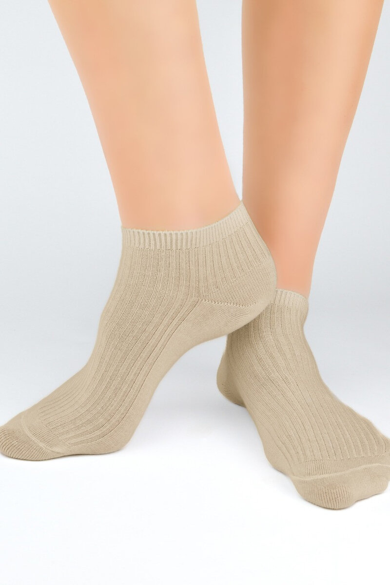 Modální pruhované dámské ponožky Noviti, bílá 36-41 i170_ST044-W-01-036041